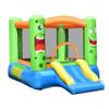 GLACER Inflatable Bounce House, Blow Up Jumping Castle with Slide, Jumping Area, Basketball Hoop, Oxford Carry Bag, Repair Kit, Indoor Outdoor Bouncy House for Kids, Backyard (Without Blower) view 1