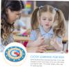 GOOHOCHY Educational Boys and Girls Clock Learning Time Teaching Clock Toy Wooden Time Learning for Toddlers view 4