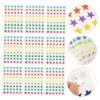 KALLORY 50sheets Star Stickers DIY Scrapbook Decorative Aluminum Foil Stickers Aesthetic Scrapbooking for Boys and Girls view 2