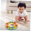 GLSTOY Shape Number Clock for Educational Teaching Time for Preschool and Kindergarten Colorful Learning Clock for Early Childhood Development view 4