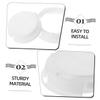 HONMEET 24pcs Piggy Bank Plugs Round Plastic Bottom Stopper for Savings Box Money Saving Stopper view 3