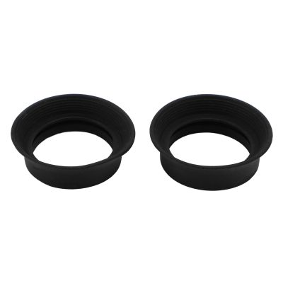 2pcs Soft Rubber Eyepiece Eye 28 to 32mm Eye Guards Cups Eyepiece Covers for Binocular Microscope, Foldable and Easy to Use