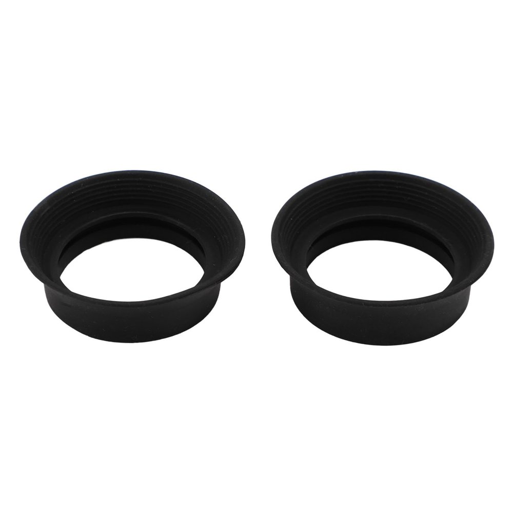 2pcs Soft Rubber Eyepiece Eye 28 to 32mm Eye Guards Cups Eyepiece Covers for Binocular Microscope, Foldable and Easy to Use