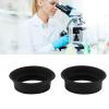 2pcs Soft Rubber Eyepiece Eye 28 to 32mm Eye Guards Cups Eyepiece Covers for Binocular Microscope, Foldable and Easy to Use view 4