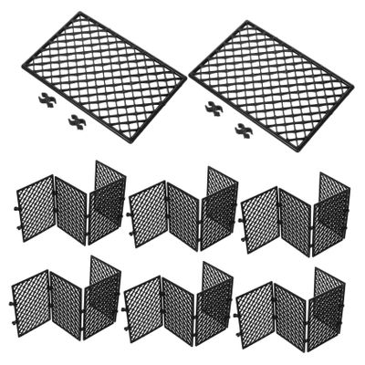 Vaguelly 30pcs Rc Drifting Cars Garage DIY Mesh Panel Rc Car Parking Garage DIY