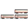 Arnold HN4454 Renfe, 3-Member Kit 5000 Wagons, Manso Plus Wagon 2 Department Wagons, with Rubber Vestibules Uic, Painting Regionales, Passenger Wagons Ep V view 1