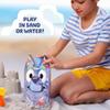 Bluey Jumbo Sand Art, Reusable Bluey Toys, Fill with Sand or Water, Includes Waterproof Bluey Doll, Kids Shovel and Funnel, Fun Sensory Toys for Kids, Great Toddler Activities, Toddler Travel Toys view 2