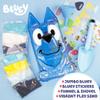 Bluey Jumbo Sand Art, Reusable Bluey Toys, Fill with Sand or Water, Includes Waterproof Bluey Doll, Kids Shovel and Funnel, Fun Sensory Toys for Kids, Great Toddler Activities, Toddler Travel Toys view 4