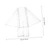 RORPOIR Stroller Rain Cover Windproof Carriage Shield Easy to Install Transparent Protective Cover for Outdoor Use Fit for All Stroller Models view 2