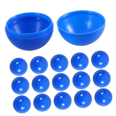 HOLIDYOYO 50pcs Openable Lottery Balls 3CM Seamless Plastic Game Props for Party Activities and Raffle Drawings