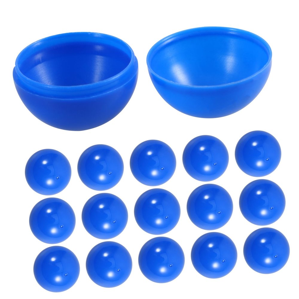 HOLIDYOYO 50pcs Openable Lottery Balls 3CM Seamless Plastic Game Props for Party Activities and Raffle Drawings