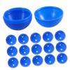 HOLIDYOYO 50pcs Openable Lottery Balls 3CM Seamless Plastic Game Props for Party Activities and Raffle Drawings view 1