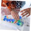HOLIDYOYO 50pcs Openable Lottery Balls 3CM Seamless Plastic Game Props for Party Activities and Raffle Drawings view 3