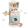 Tender Leaf Toys - Tender Leaf Laundrette - Wooden Laundry Play Set for Kids - Includes Washer/Dryer, Ironing Board, Basket, Pegs, and Accessories - Encourages Imaginative Role-Play - Age 3+ view 2
