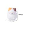 balacoo 8pcs Cute Miniature Cat Figurines Charming Cat Models for DIY Fairy Gardens Dollhouse Decor Micro Landscapes view 2