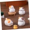 balacoo 8pcs Cute Miniature Cat Figurines Charming Cat Models for DIY Fairy Gardens Dollhouse Decor Micro Landscapes view 4