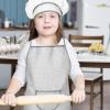 OATIPHO Boy Girl Chef Costume Apron Set Hat Cooking Mitt Pot Holder for Boy Girl Pretend Play The Kitchen Baking Activities for Boys and Girls Set view 4
