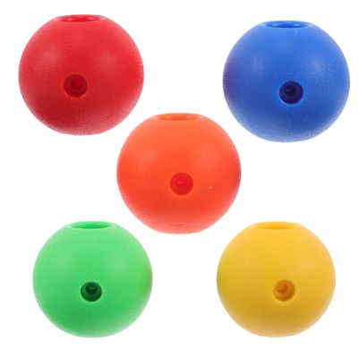 Abaodam 5pcs Boy Girl's Climbing Rope Large Hole Beads for and Training Accessories for Imaginative Play for Parks and Backyards