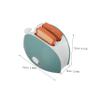 CIYODO Play Kitchen Accessories Realistic Bread Maker Simulation Toaster Playset for Lovely Fake Bread Maker Plaything for Pretend Cooking Game view 2