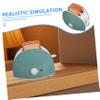 CIYODO Play Kitchen Accessories Realistic Bread Maker Simulation Toaster Playset for Lovely Fake Bread Maker Plaything for Pretend Cooking Game view 3