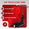 TAILWHIP Finger Scooter Metal, Durable Mini Scooter for Incredible Tricks, Compatible with Tech Deck Fingerboards, Bikes & Skatepark, Improve Hand Motor Skills, Perfect Toy for Kids & Adults, Chrome view 3