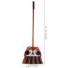 GRIRIW Broom Boys and Girls Play Cleaning Set Boy Girl's Cleaning Toys Soft Head Broom for Home School Daycare view 2