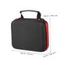 Abaodam Portable Dual Compartment Dice Organizer Bag Zipper Dice Holder Internal Divider for Board Game for Table Game Accessories view 2