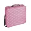 American Mahjong Set "Purple Pink" - Quilted PU Leather Carrying Bag with Shoulder Strap & Handles, All-in-One Tile Racks with Pushers, 166 Engraved Tiles, Dice, Bettor, Extra Tiles & Instructions view 4