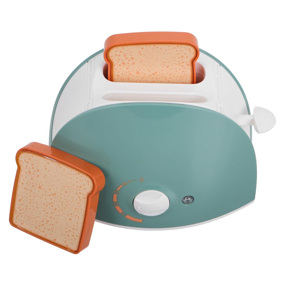FOYTOKI Realistic Kitchen Bread Maker Interactive Play Toaster for Lovely Pretend Play Appliance Bread Maker Machine for Role Playing Fun