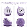 Hohopeti Silicone Dinosaur Bowl with Suction Cup Base Multi Use Snack Bowl for Easy Feeding and Cleaning Ideal for and ' Meals and Fun Design view 3