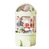 2025 Vertical Transparent Doll Storage Tube - PET Vertical Stuffed Animal Storage Tube, Vertical Storage Tube, Clear Stuffed Animal Display with Lid, for Living Room, Bedroom (Green, 25.59in) view 3