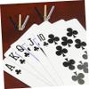ABOOFAN 48pcs Cribbage Scoring Pegs Metal Cribbage Board Pins Funny Design Replacement Pegs for Card Games view 4