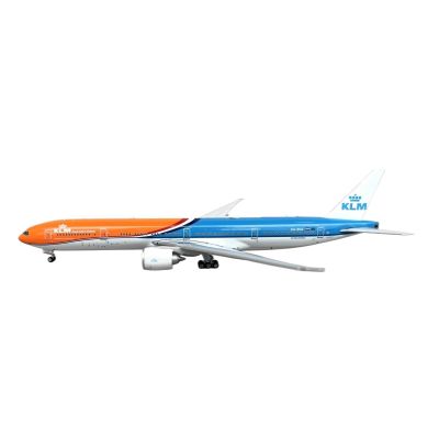 LIUSANGLIU Scale Aircraft 1/400 for Dutch KLM B777-300ER Aircraft Model PH-BVA Alloy Collection Airline Model Display Plane Model Suitable for Display