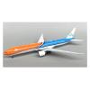 LIUSANGLIU Scale Aircraft 1/400 for Dutch KLM B777-300ER Aircraft Model PH-BVA Alloy Collection Airline Model Display Plane Model Suitable for Display view 3