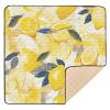 Yellow Lemon Soft Foam Baby Gym & Activity Mat for Indoor Outdoor Lightweight Playroom Activity Mat for Babies Infants Toddlers, 50'' x 50'' view 1