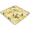 Yellow Lemon Soft Foam Baby Gym & Activity Mat for Indoor Outdoor Lightweight Playroom Activity Mat for Babies Infants Toddlers, 50'' x 50'' view 2