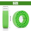 for 1.0" Tires 4pcs Silicone Rubber Inserts Foam 62-64mm*24mm RC Car Repair Kit(Yellow) view 2
