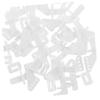 Alasum 20sets Connectors Linkage Stoppers for Airplane Model Aircraft Control Horns Linkage Tool for Fixed Wing Projects view 3