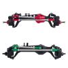 for Axial for SCX10 for III for 1/10 RC Crawler Aluminum Front Axle Adjustable Stee Link Rod for Chassis Upgrades Parts RC Car Parts(Black) view 3