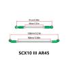 for Axial for SCX10 for III for 1/10 RC Crawler Aluminum Front Axle Adjustable Stee Link Rod for Chassis Upgrades Parts RC Car Parts(Black) view 4