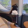 1 Pair Car Seat Strap Pads, Cute Cartoon Cloud Car Seat Belt Cover with Loop-and-Hook Tape, Fluffy Plush Seatbelt Cushion, Reusable Universal Seat Belt Cover Pad for Shoulder Neck Seat Belt Cover Pad view 3