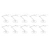 10 Pieces Doll Stand Action Figure Stand Mini Doll Support Frame Compatible For 6 Inch Models, Suitable with Human Shaped Movable Doll Series, Stable Display and Decoration, view 2