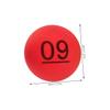 ORFOFE Colorful Numbered Bingo Balls 01-20 for Raffle Draws and Game Night Activities Portable 1.57 Inch Seamless Design view 2