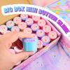 120 Pack Butter Slime Kit, Mini Bulk Slimes for Kids, Soft and Non-Sticky, Slime Party Favors, Goodie Bag Stuffer, Valentines Gifts, Classroom Exchange Prizes, Stress Relief Toys for Girls Boys 4-8 view 4