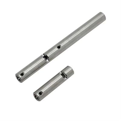 Stainless Steel Axle Tube Sleeve Bushing Compatible with 1/10 RC Crawler Cars Compatible with 90018 RR10 90048 Upgrade Parts