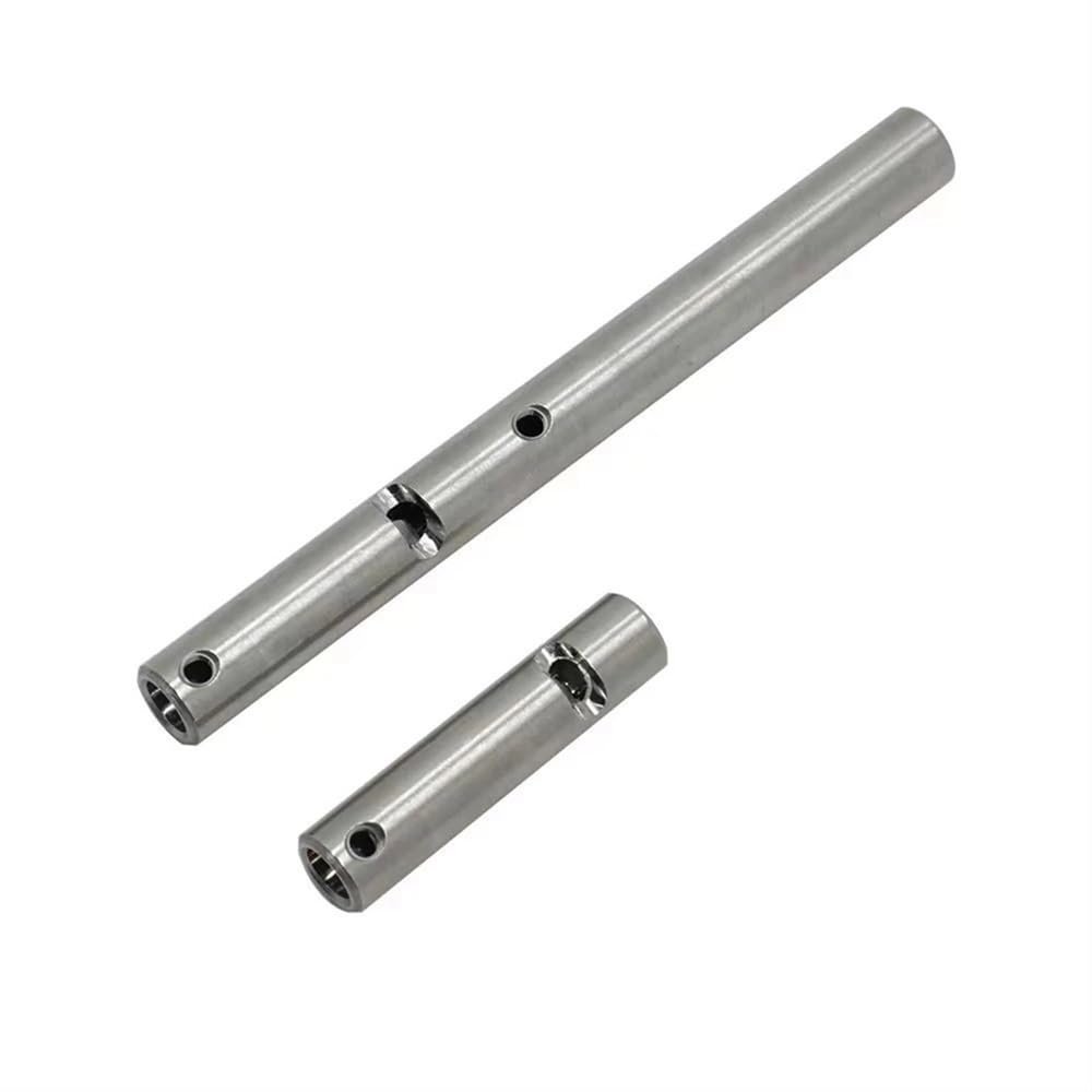 Stainless Steel Axle Tube Sleeve Bushing Compatible with 1/10 RC Crawler Cars Compatible with 90018 RR10 90048 Upgrade Parts
