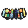 Ymiko Soft Sensory Felt Learning Board Educational Life Skills Activity for Kids Travel Car Trips Flights view 3