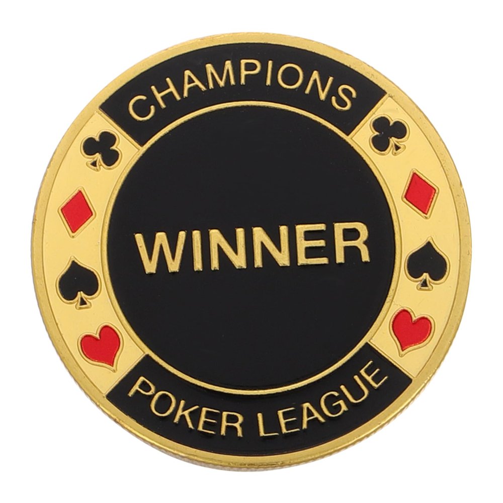 Alasum Poker Coin Chip Protector Metal Accessory for Card Games Souvenir Collectible with Poker Enthusiasts and Players