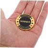 Alasum Poker Coin Chip Protector Metal Accessory for Card Games Souvenir Collectible with Poker Enthusiasts and Players view 3