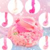 6 Pack Slimes Kit, Pink Slime Kids, Cloud Butter & Clear Slime, Party Favors, Toys for Girls Boys Ages 8-12, Goodie Bag Stuffers,9-10 Year Old Girls Birthday Gift Ideas Cute Stuff view 4